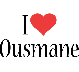 Ousmane i-love logo