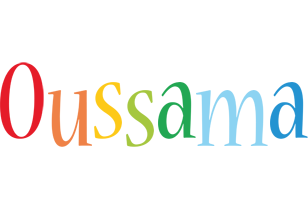 Oussama birthday logo