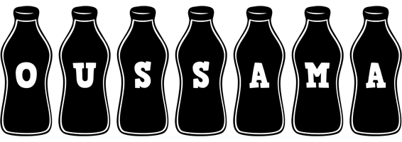 Oussama bottle logo