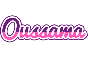 Oussama cheerful logo