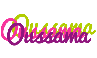 Oussama flowers logo