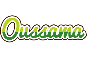 Oussama golfing logo