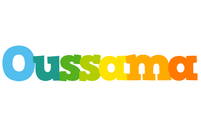 Oussama rainbows logo