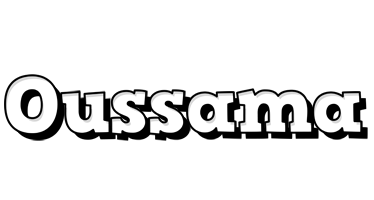 Oussama snowing logo
