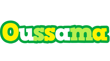 Oussama soccer logo