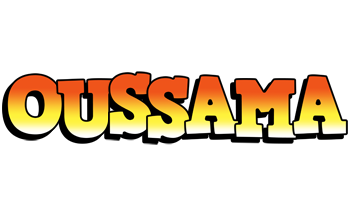 Oussama sunset logo