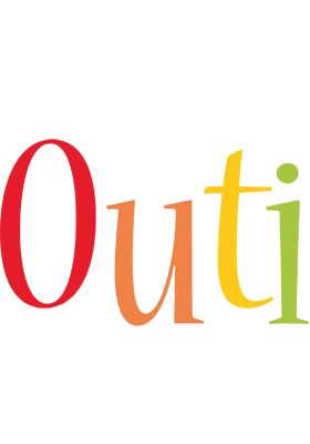 Outi birthday logo