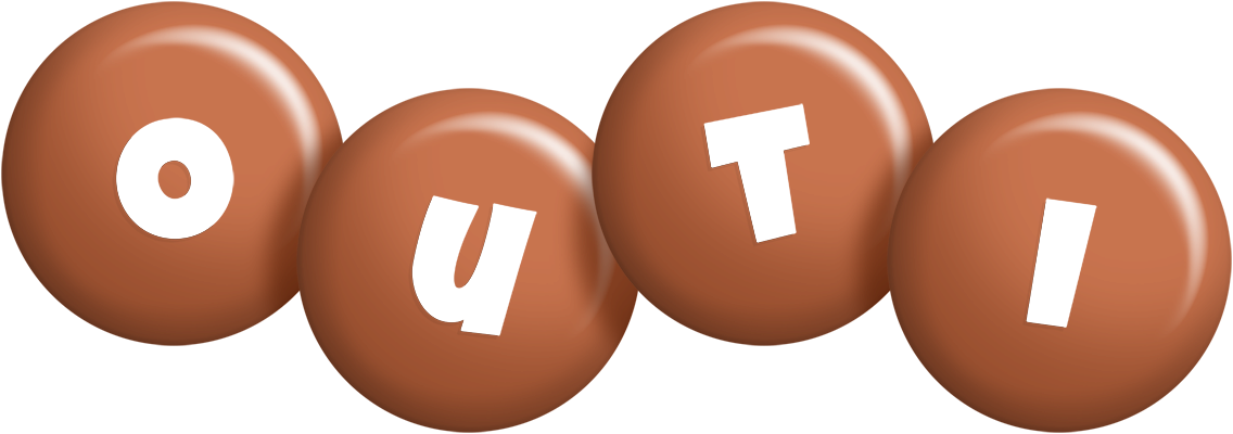 Outi candy-brown logo