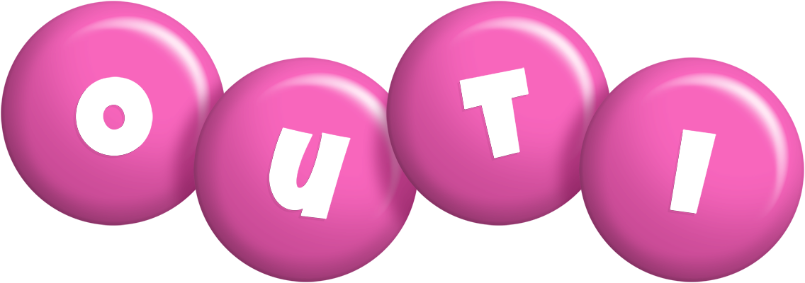 Outi candy-pink logo