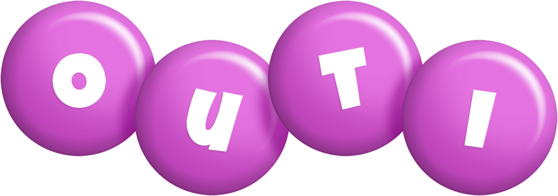 Outi candy-purple logo