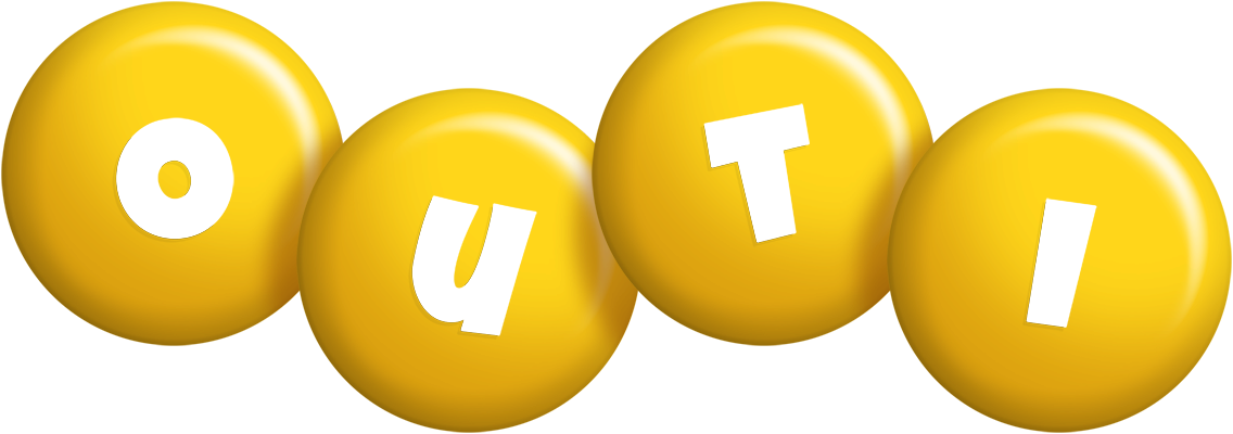 Outi candy-yellow logo