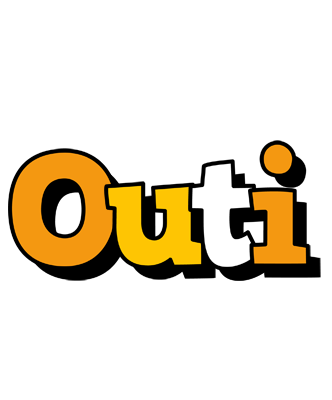 Outi cartoon logo