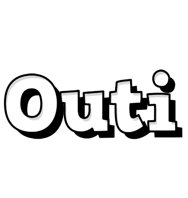 Outi snowing logo