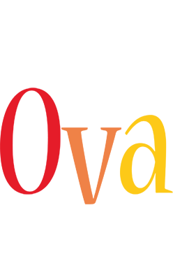 Ova birthday logo
