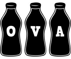 Ova bottle logo