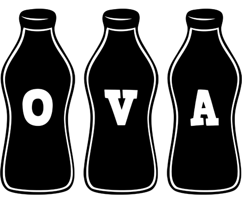 Ova bottle logo