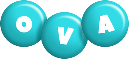 Ova candy-azur logo