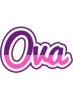 Ova cheerful logo