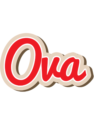 Ova chocolate logo