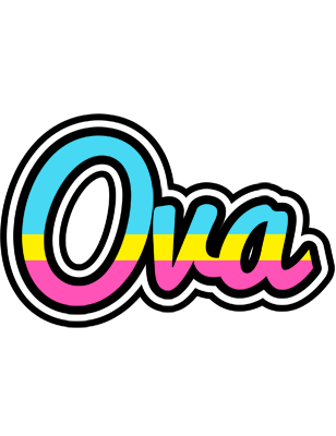 Ova circus logo