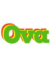 Ova crocodile logo