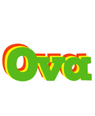 Ova crocodile logo