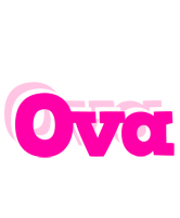 Ova dancing logo