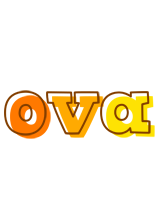 Ova desert logo