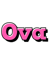 Ova girlish logo