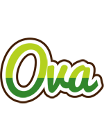 Ova golfing logo