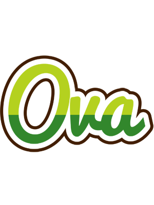 Ova golfing logo