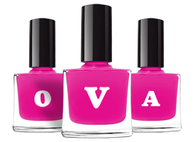 Ova nails logo