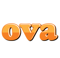 Ova orange logo