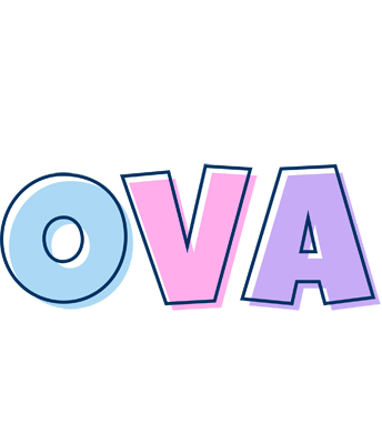 Ova pastel logo