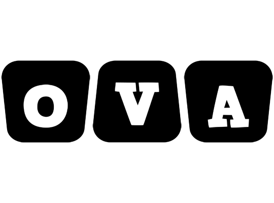 Ova racing logo
