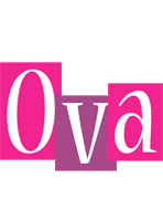 Ova whine logo