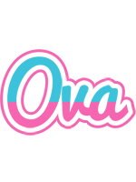 Ova woman logo