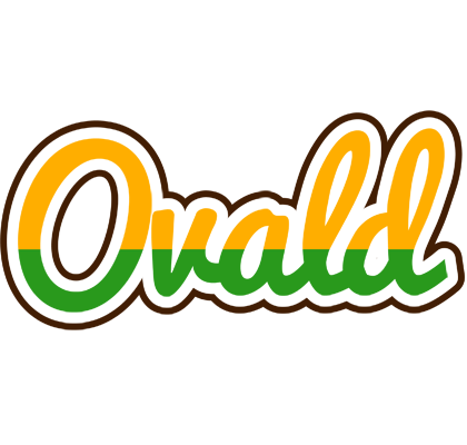 Ovald banana logo