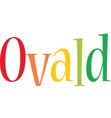 Ovald birthday logo
