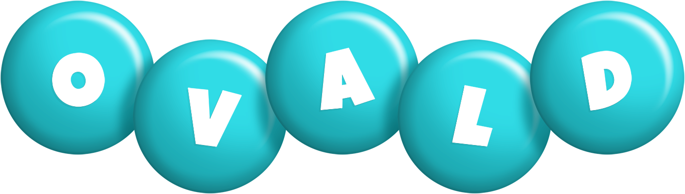 Ovald candy-azur logo