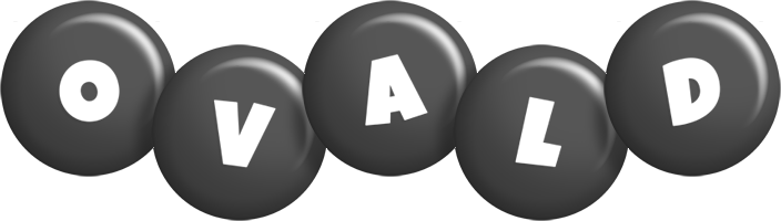 Ovald candy-black logo