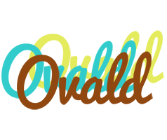 Ovald cupcake logo