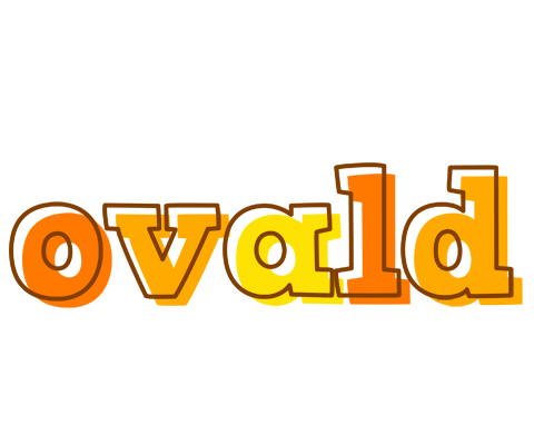 Ovald desert logo