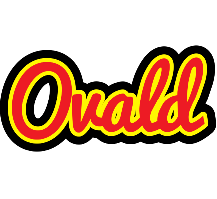 Ovald fireman logo