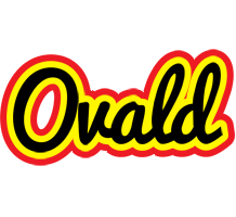 Ovald flaming logo