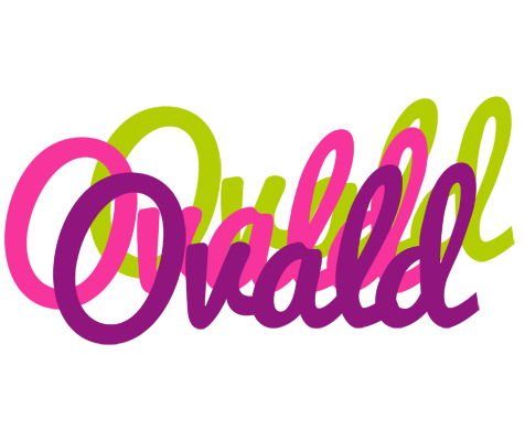 Ovald flowers logo