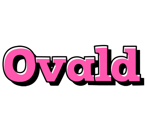 Ovald girlish logo