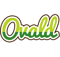 Ovald golfing logo