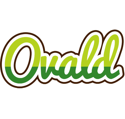 Ovald golfing logo