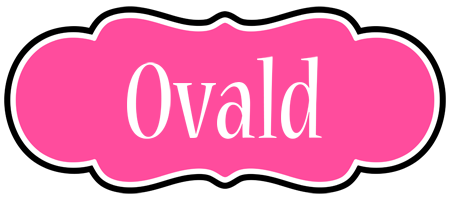 Ovald invitation logo